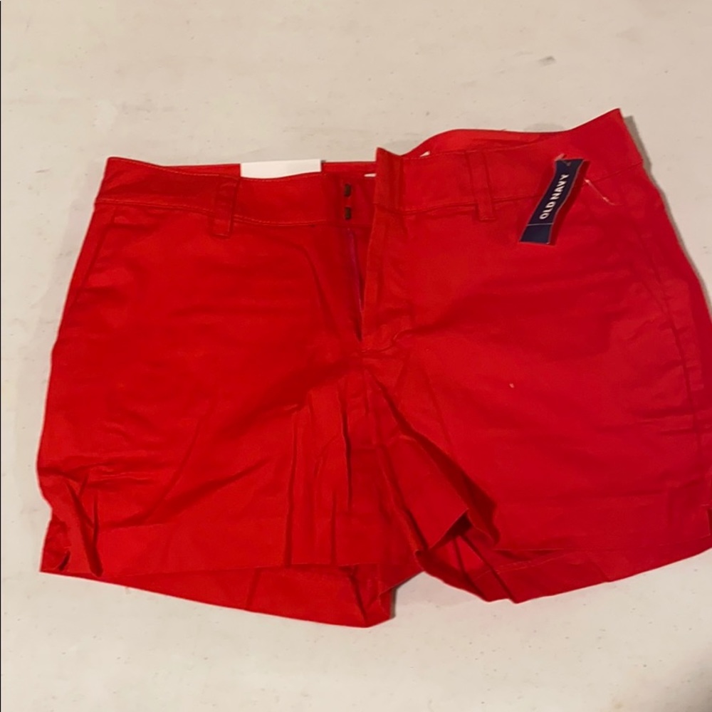 Cutest old navy red shorts